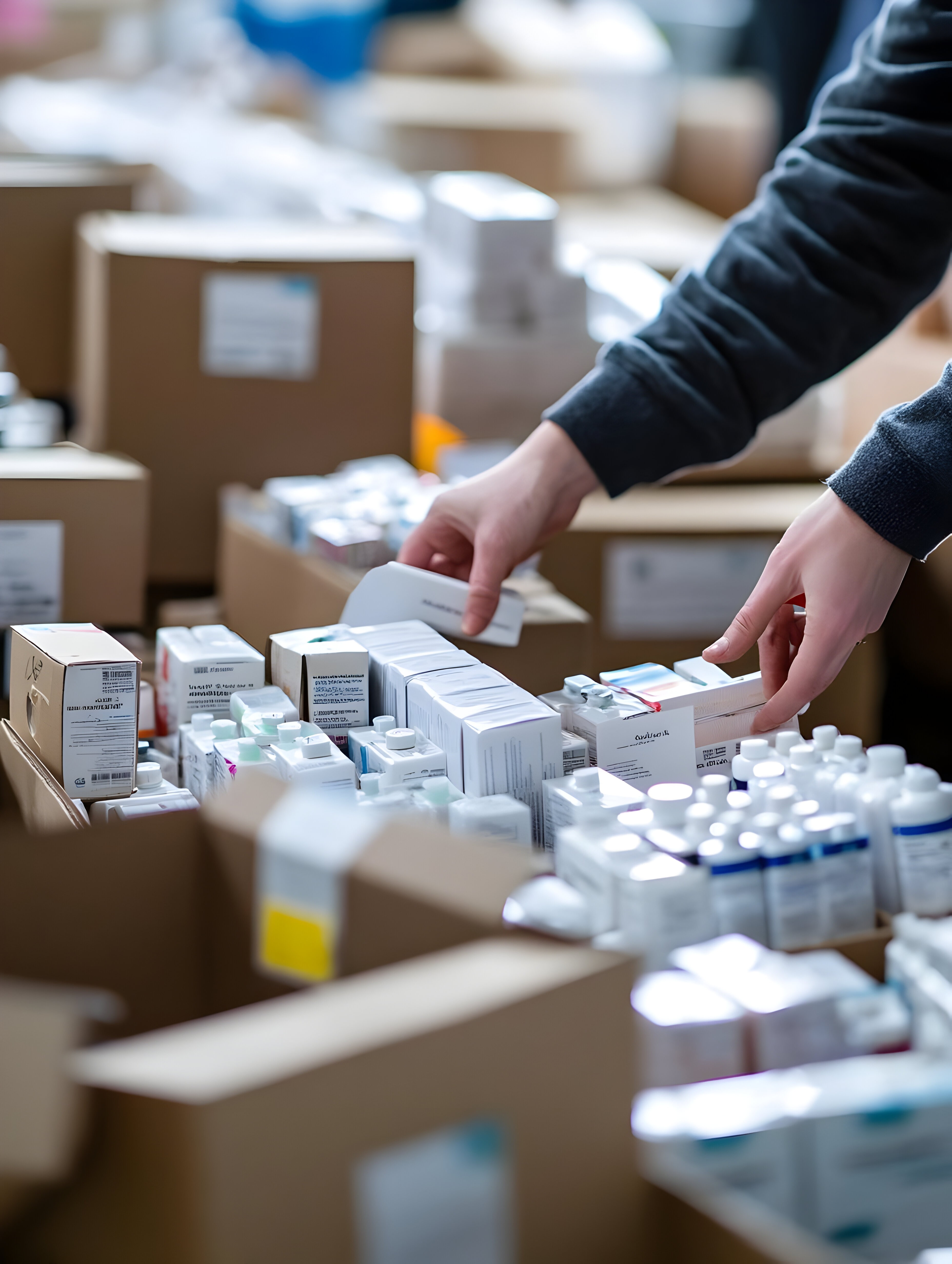 woman sitting around table holding tablet