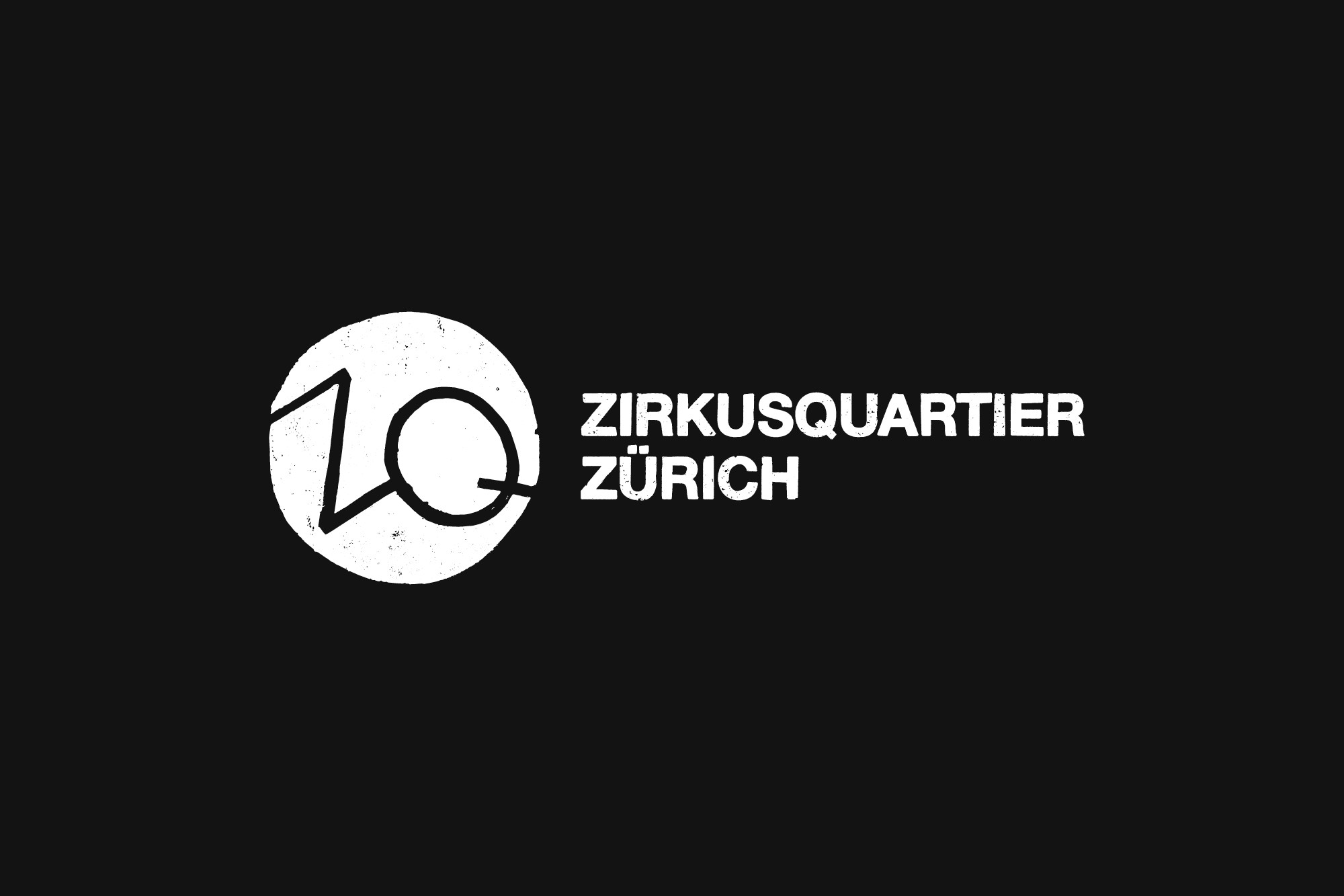 Samuel Bütler Corporate Identity Zirkusquartier Zürich Logo