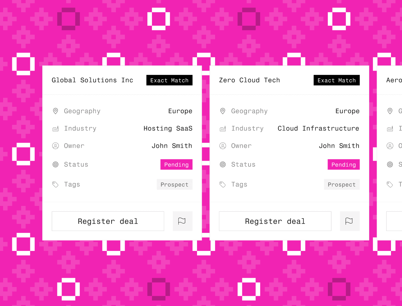 Airstride Deal Registration.