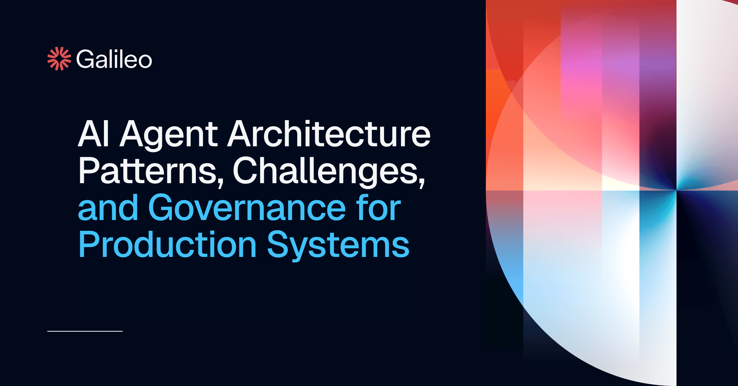 AI Agent Architecture From Patterns to Governance | Galileo