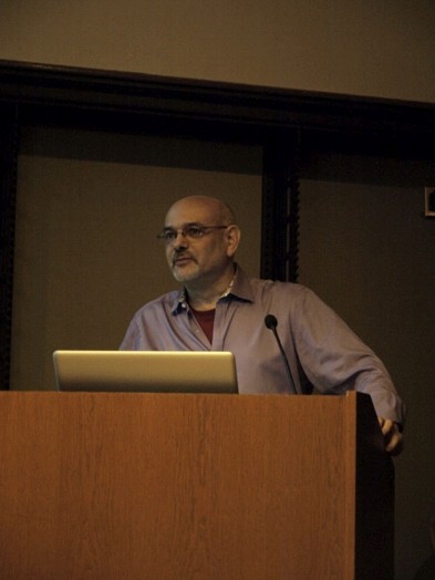 steve presenting