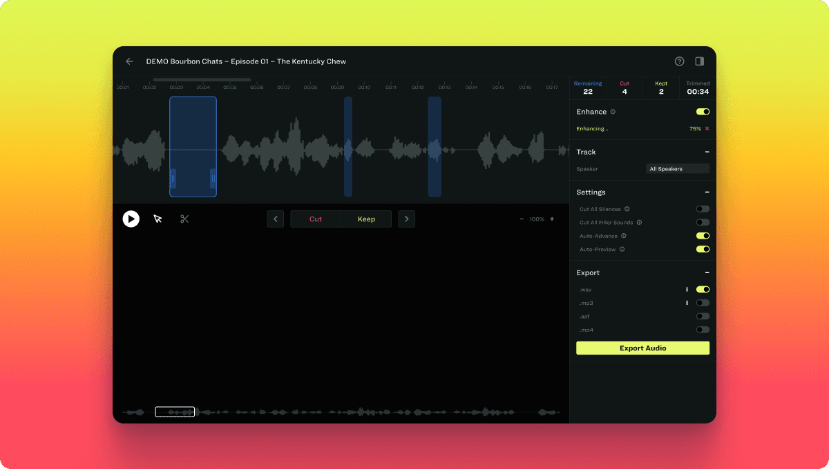Resound AI Editor