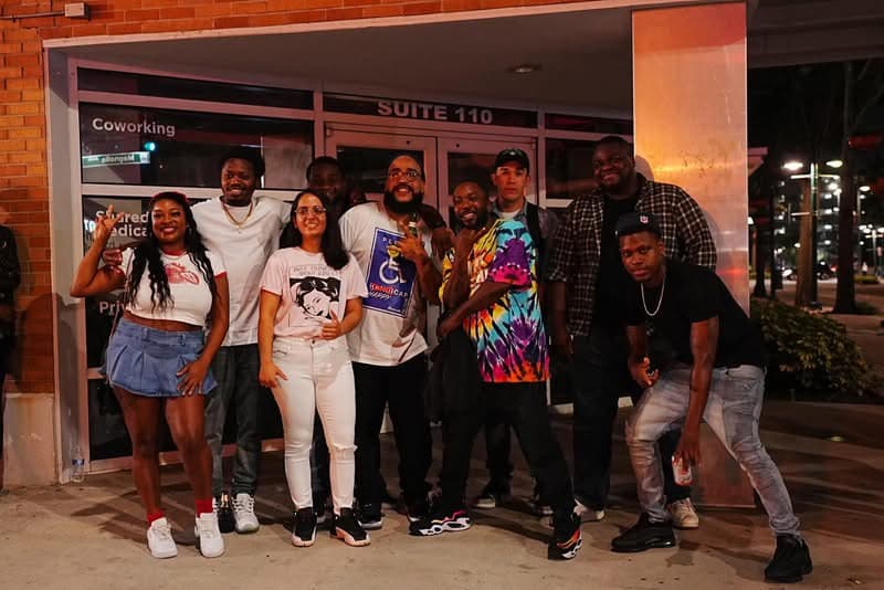 Smile City Comedy and Friends after a show