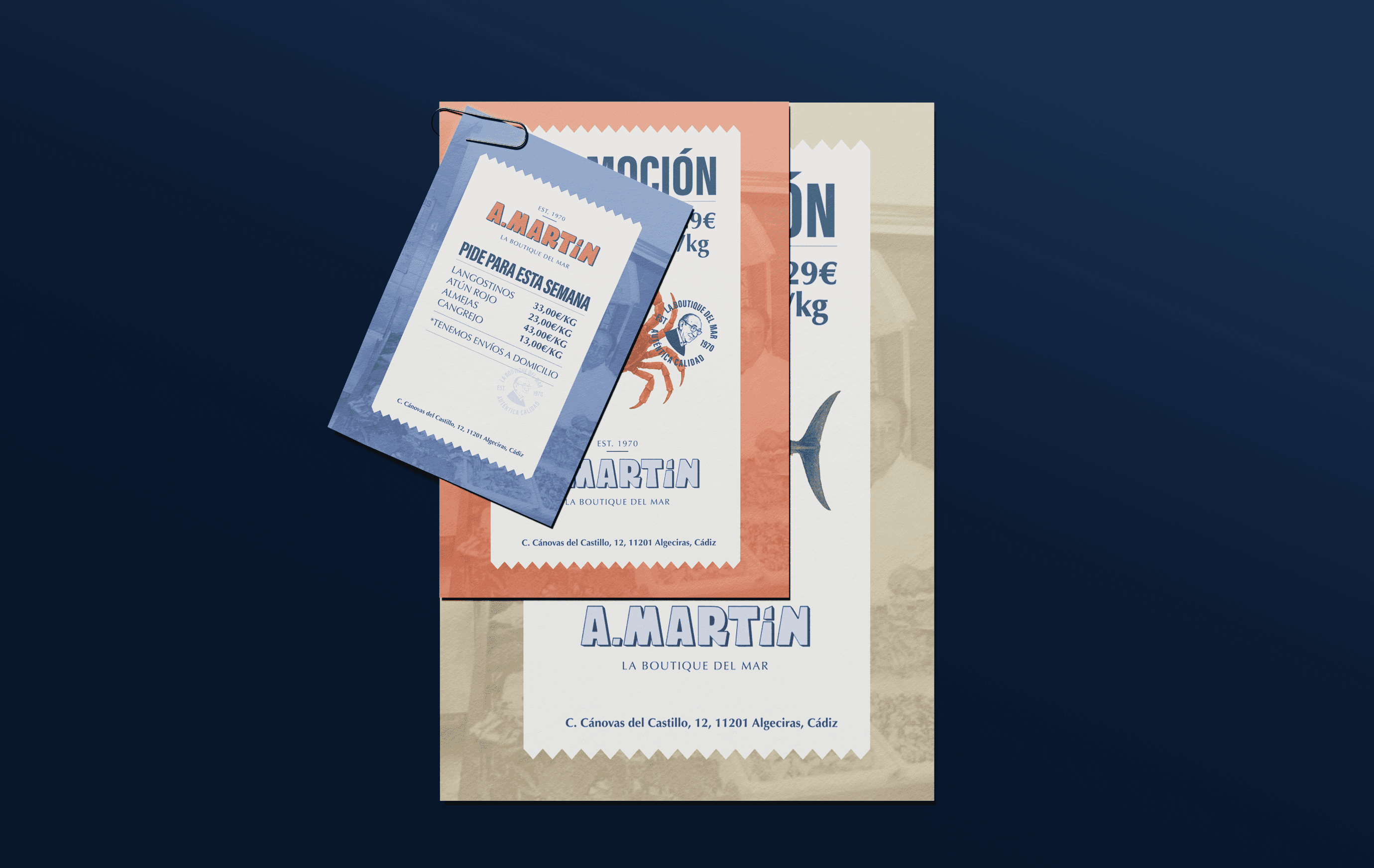 Logotipo formado por las palabras weuta en blanco sobre fondo naranja corporativo.