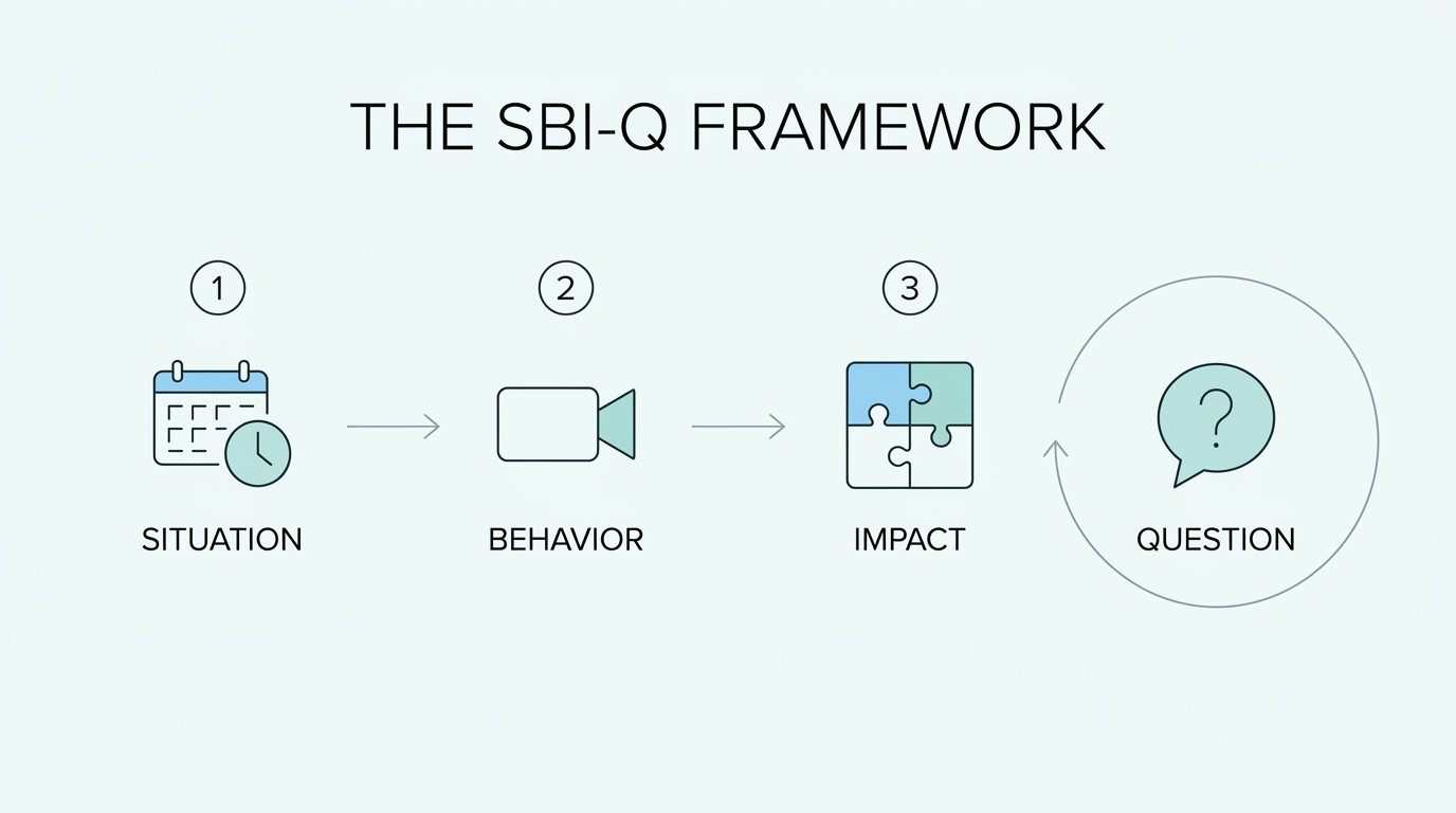 The SBI-Q Framework: How to Structure Every Feedback Moment