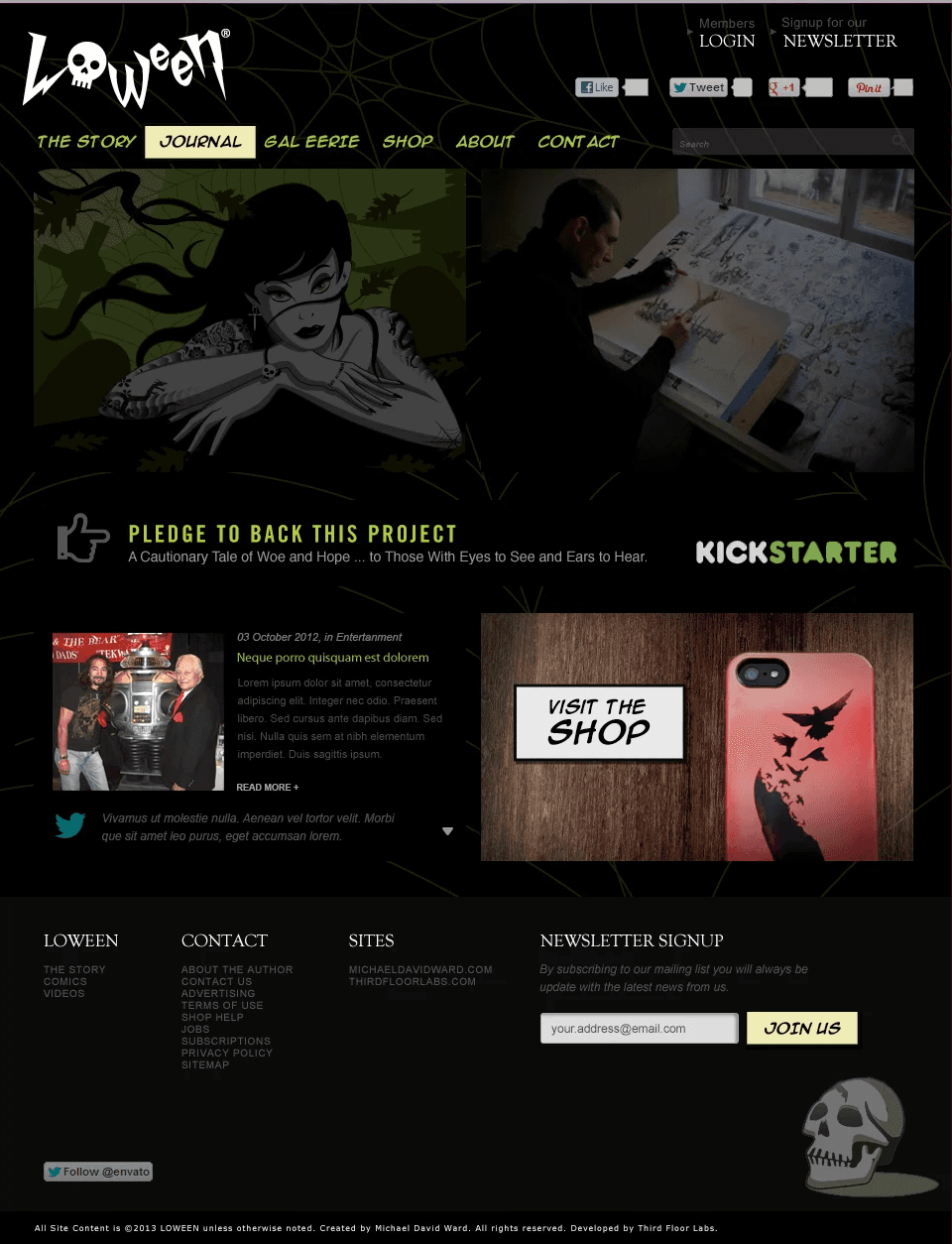 Loween Graphic Novel Blog