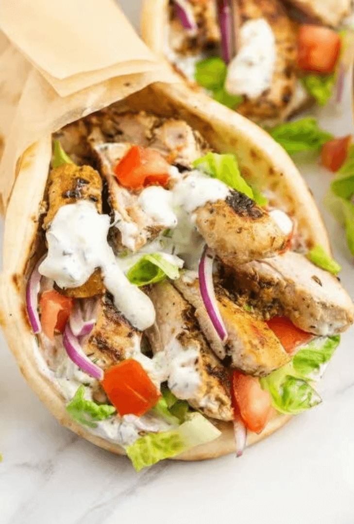 Chicken Shawarma Wrap