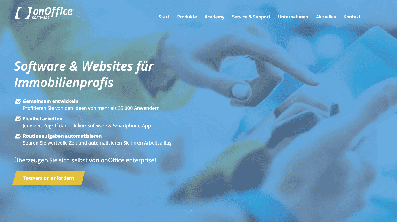 tools für immobilienmakler onOffice enterprise