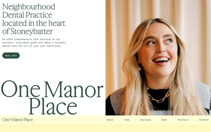 Example website