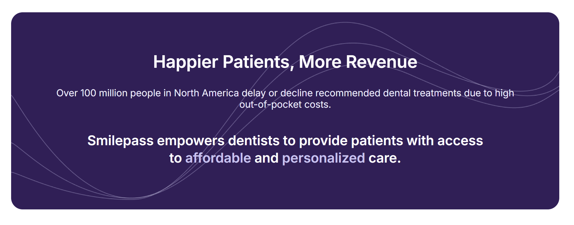 Smilepass Value Proposition