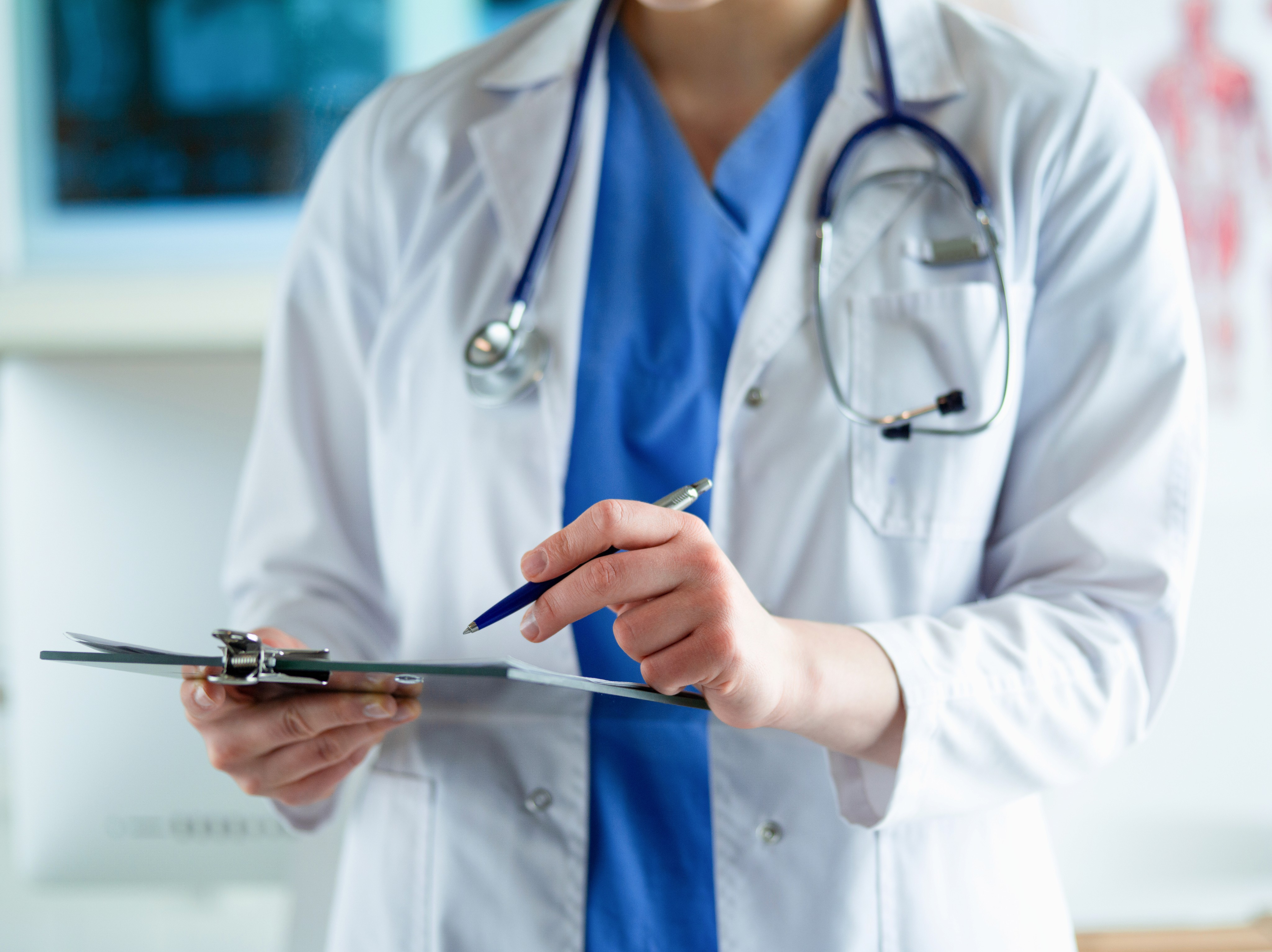 Doctor working