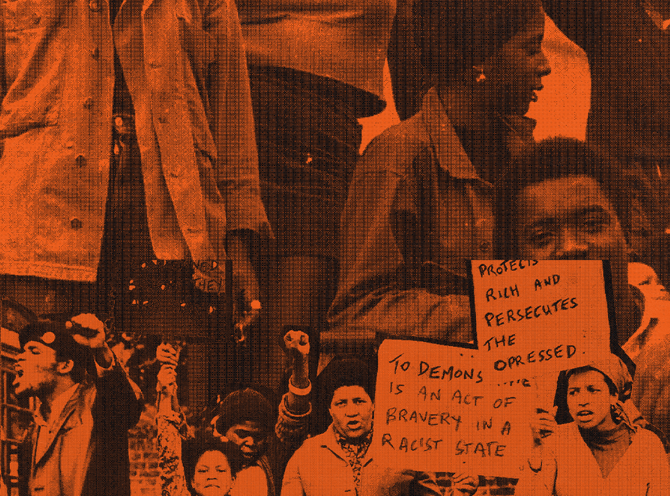 festival of collective liberation 2024 collage by Amandine Forest