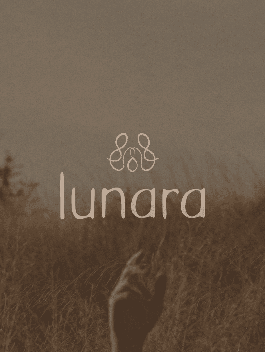 lunara logo design