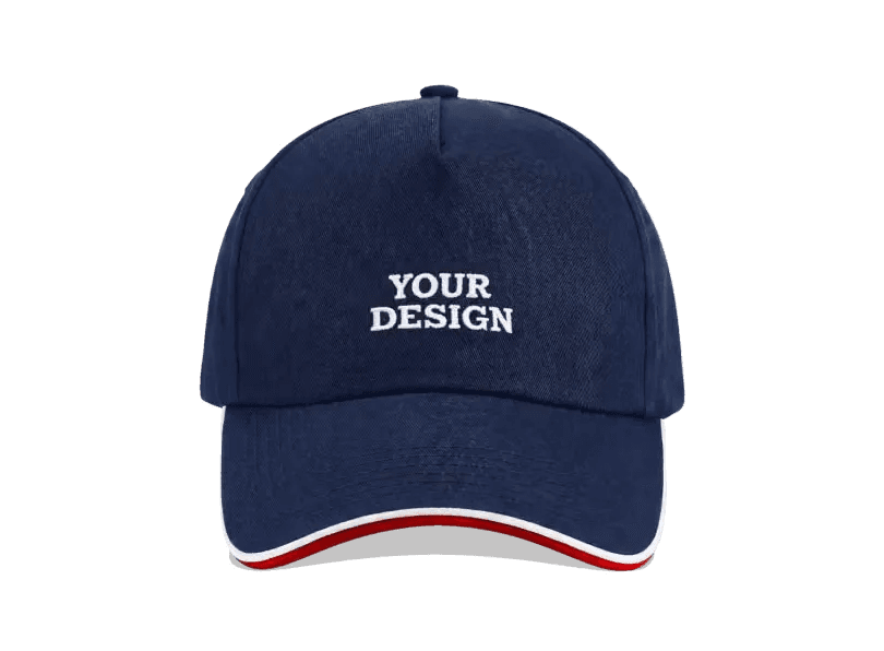 Twill Structured 5-Panel Cap