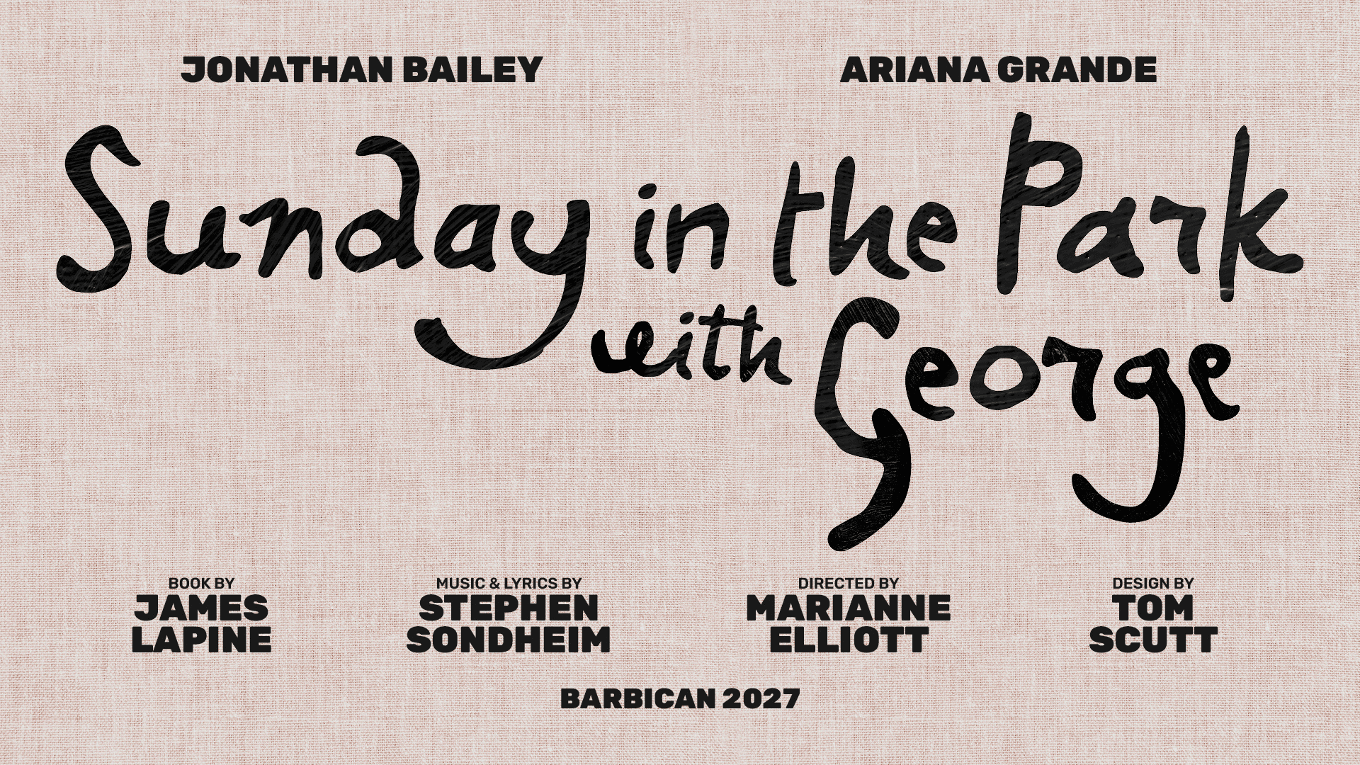 Foglalja le a jegyeket a barbicanban tartandó „Sunday in the Park with George” című előadásra, amelyben Jonathan Bailey és Ariana Grande szerepel. Sondheim remekműve 2027-ben Londonban kerül bemutatásra.