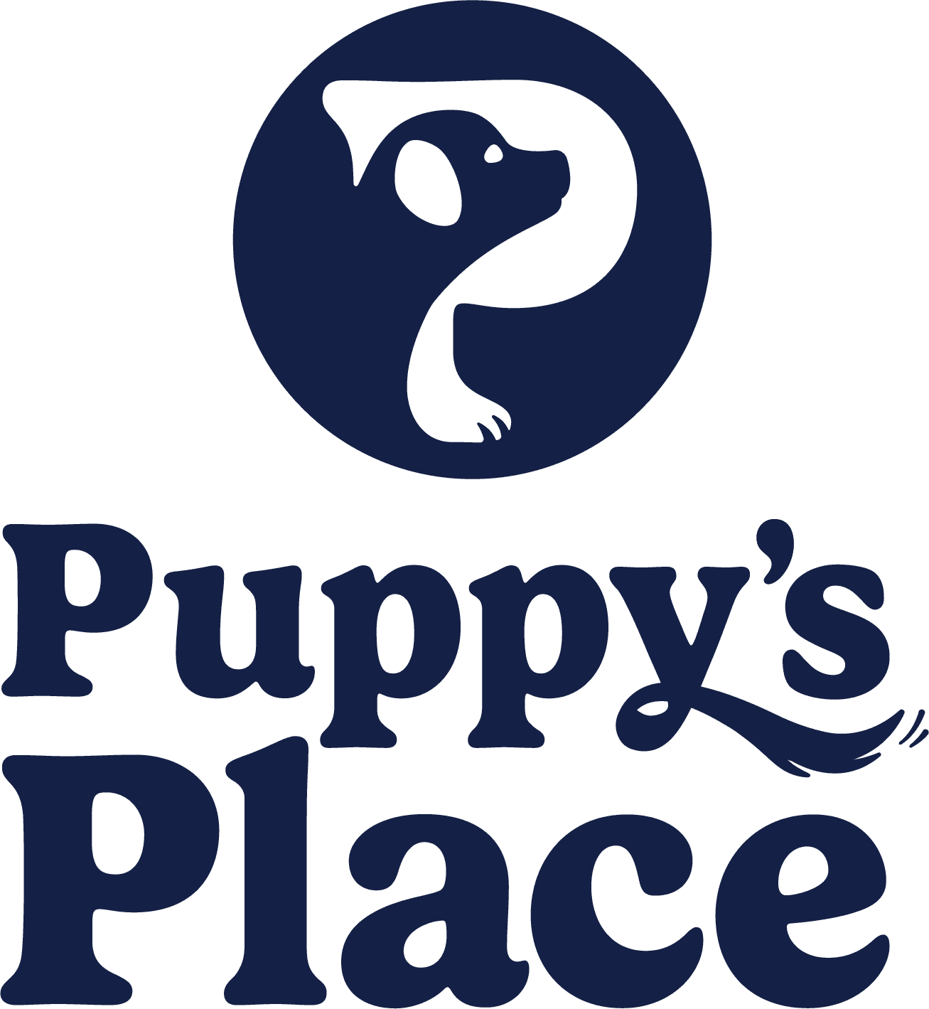 Puppy's Place vertical logo