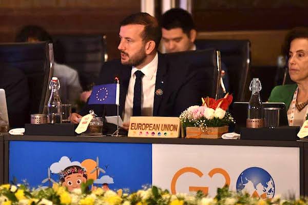 Spaudos konferencija Europos komisija