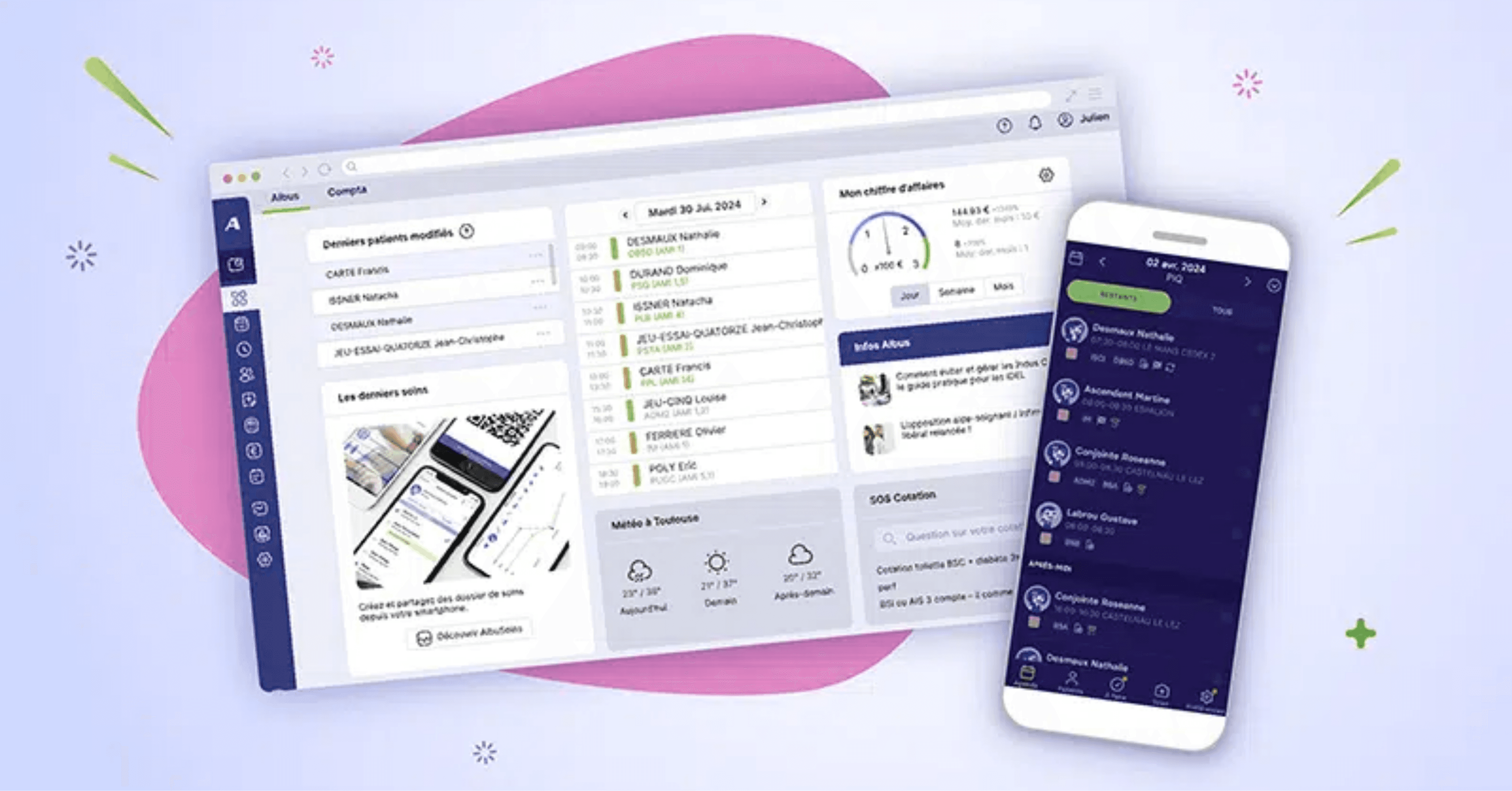 Albus logiciel infirmière libérale