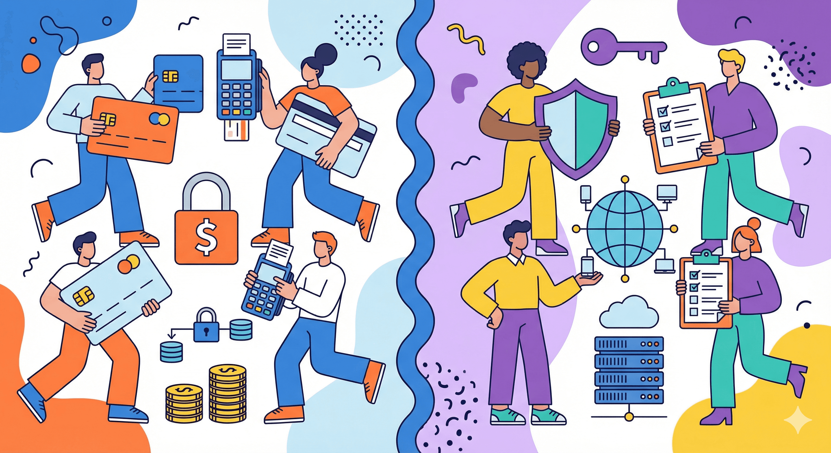 PCI DSS vs ISO 27001 comparison of security scope and requirements.