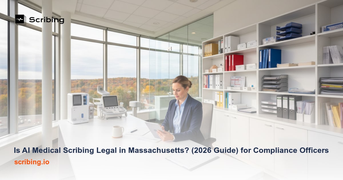 Guide to AI medical scribing legality and compliance requirements in Massachusetts for healthcare compliance officers
