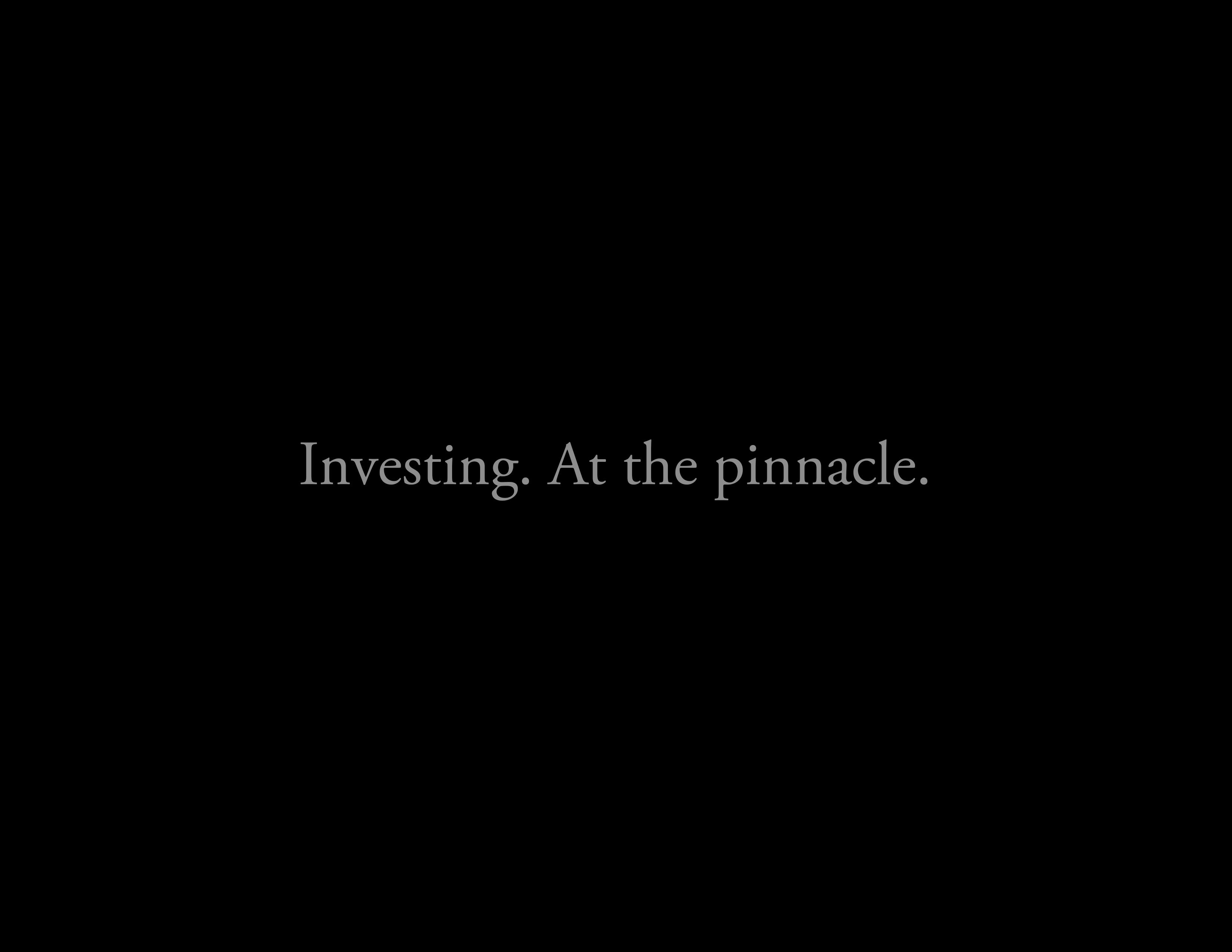 Royal Capital Management tagline "Investing. At the pinnacle."