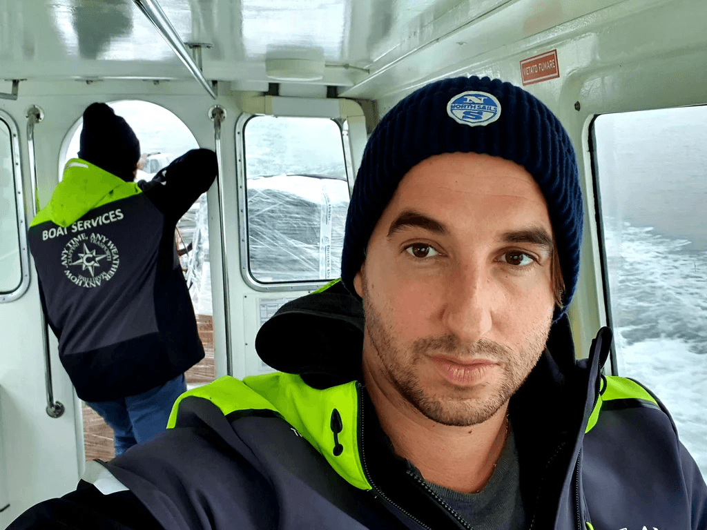 Paolo Ciappini, the CEO of Ciappini Trasporti Marittimi