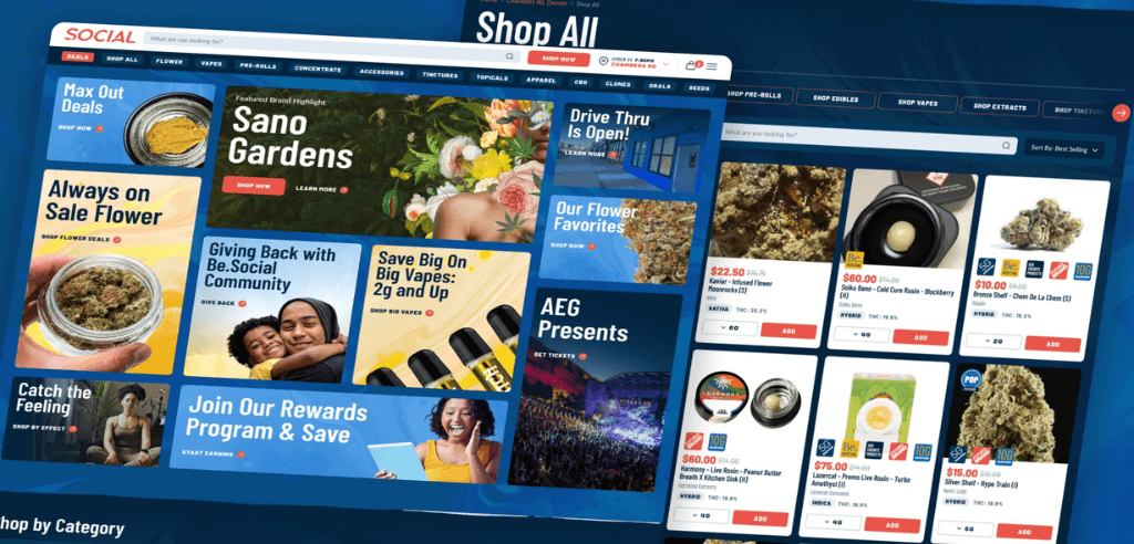 Social Dispensary Website