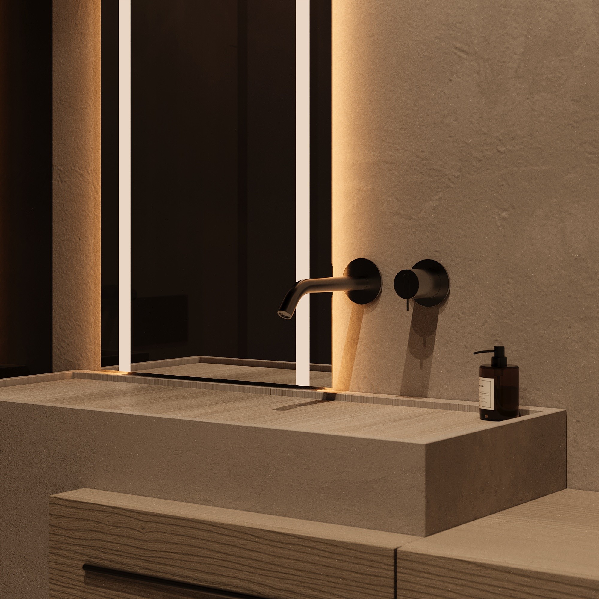 The Role of Lighting in a Luxury Bathroom Design in Short Hills, NJ, USA
