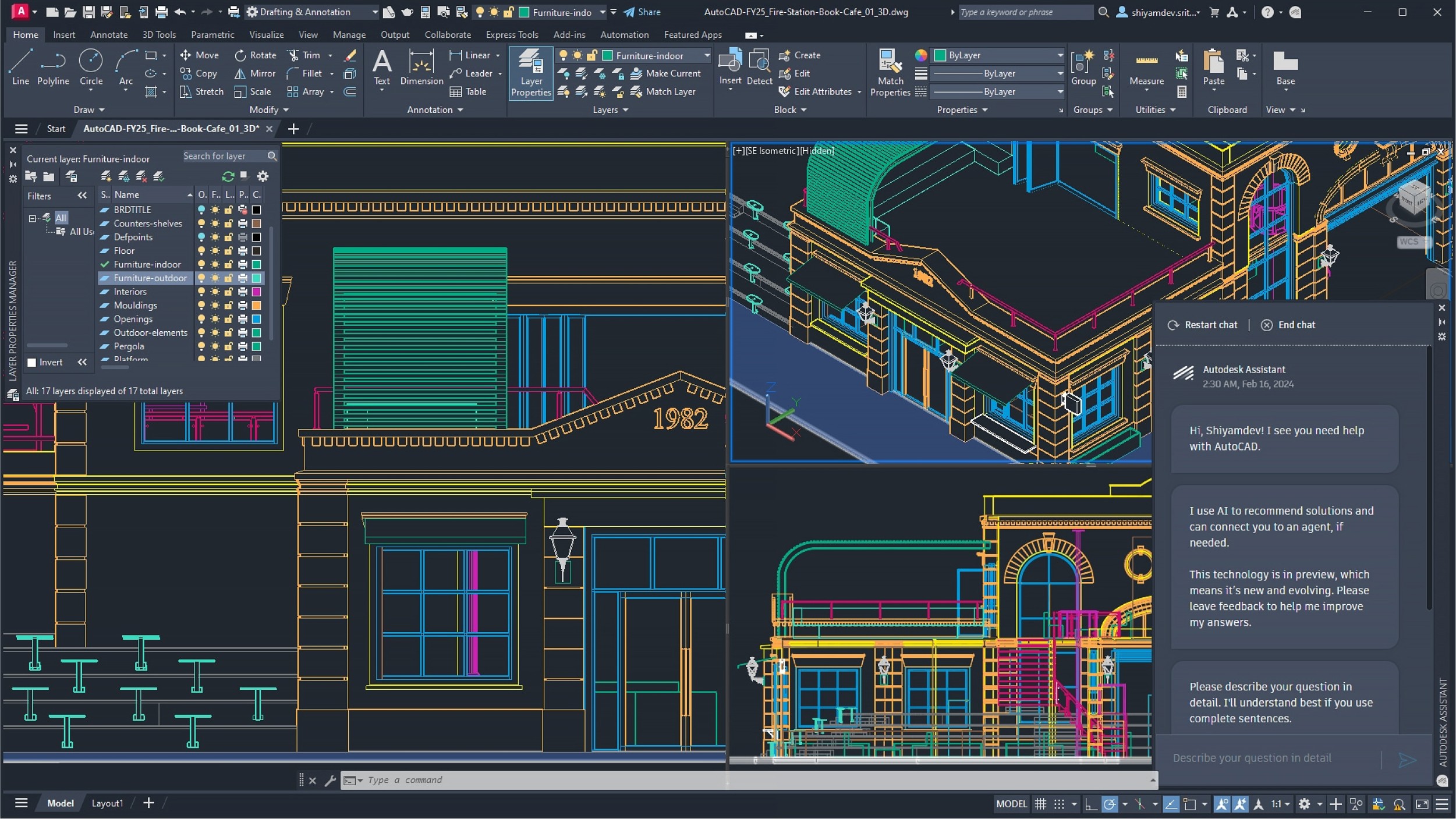 Autocad Interface