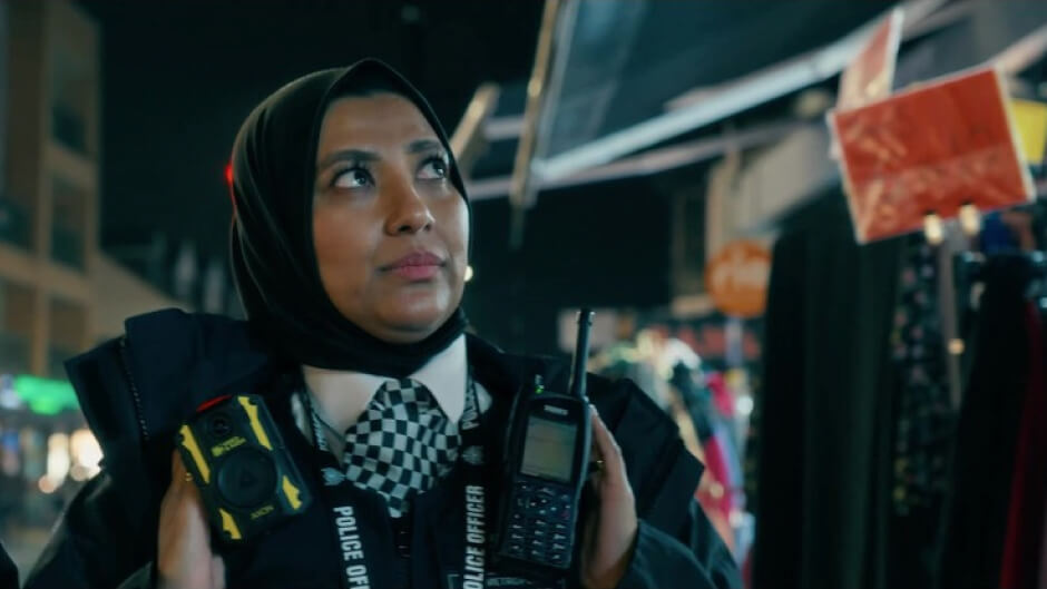 SOFIHA CHOUDHURY from the UK in her police uniform