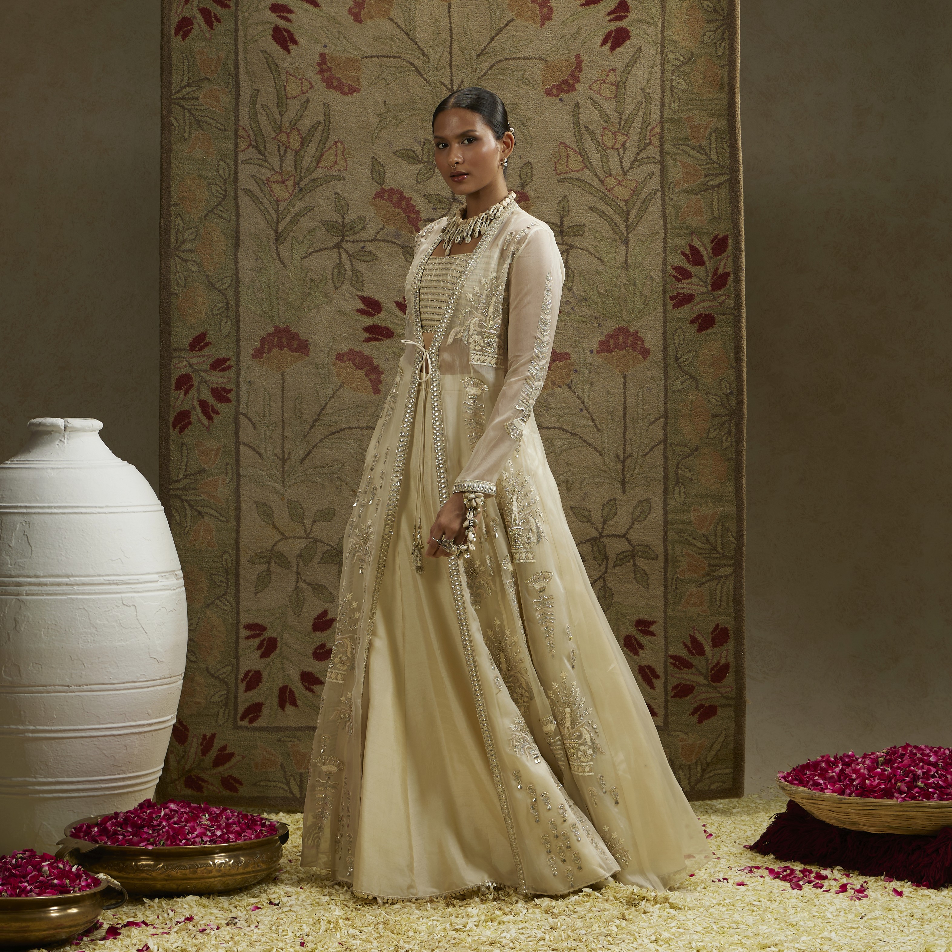 Friends laughing and posing inside a car