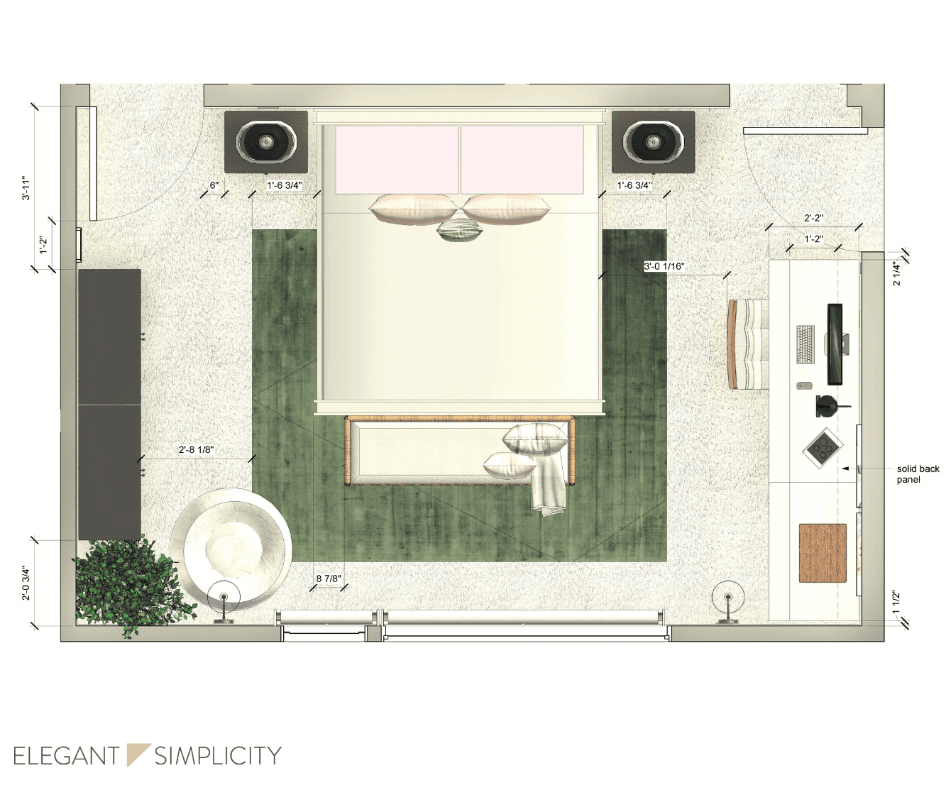 To help clients visualize + effectively communicate with contractors and other vendors, here are a handful of project details from the Seattle House.