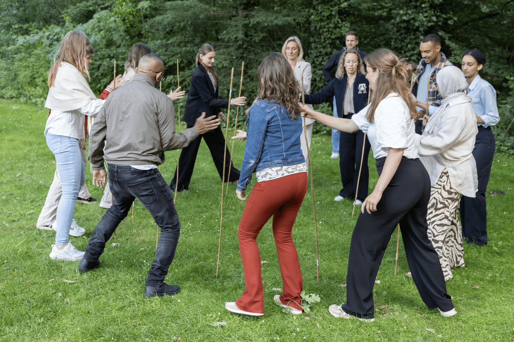 Over de streep oefening