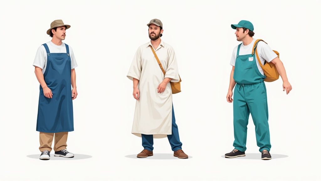 Eine Person in einem professionellen, gut sitzenden Outfit posiert selbstbewusst für ein Profilbild.