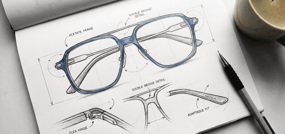 Brillen Design Made in Germany mit hoher Qualität, Präzision und modernem Stil