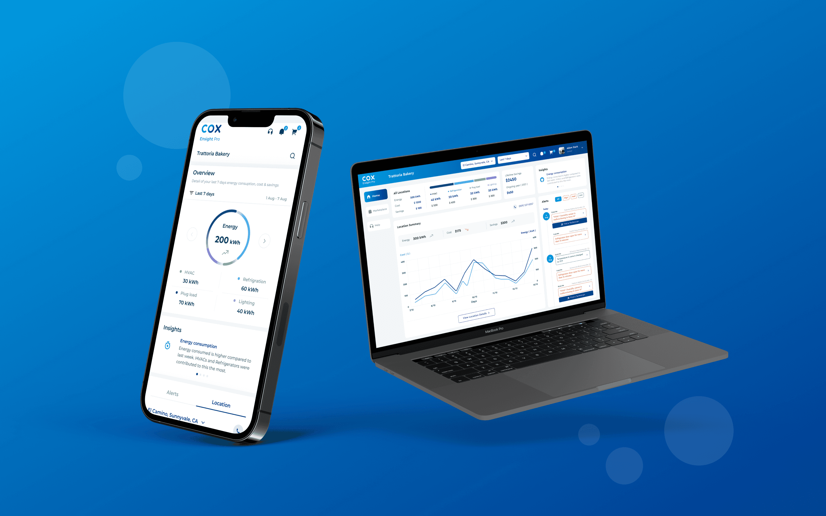 A mockup for a Macbook place on a table for a hair salon website