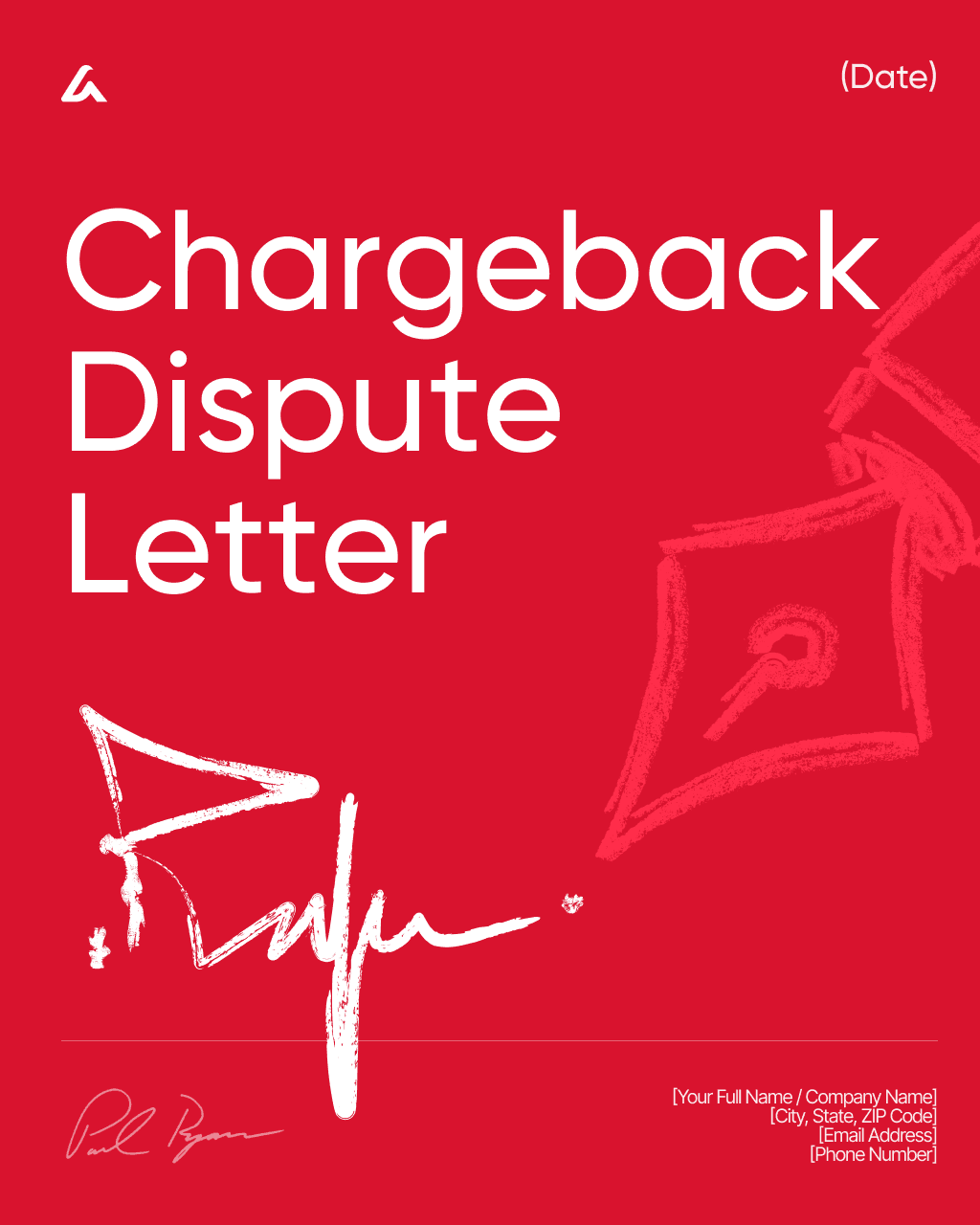 Chargeback Dispute Letter