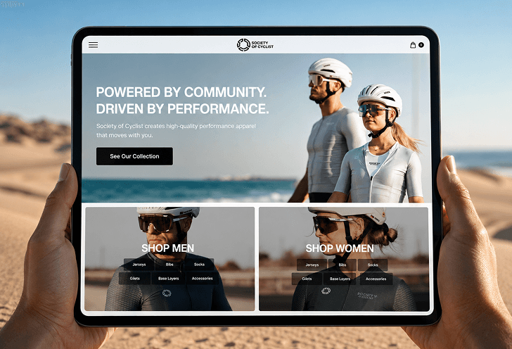 Society of Cyclist project screenshot