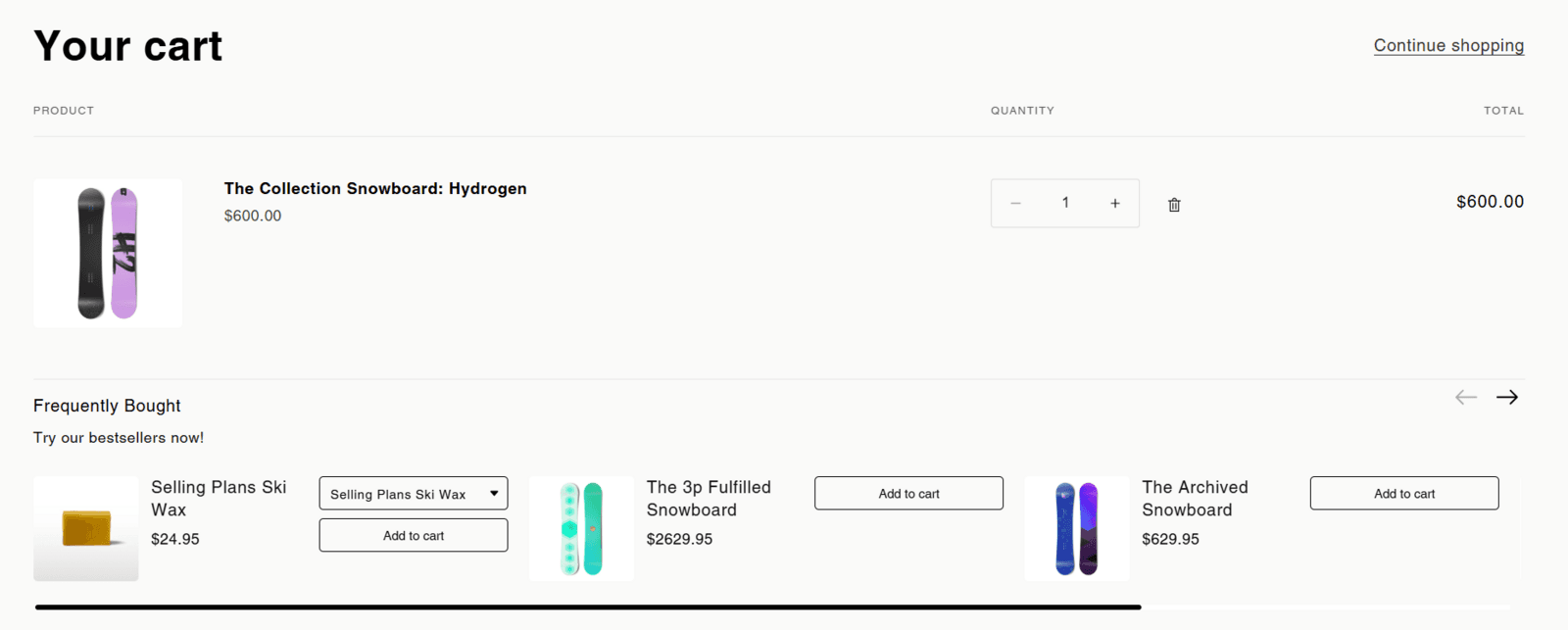 AI recommended product suggestions ft. Monk