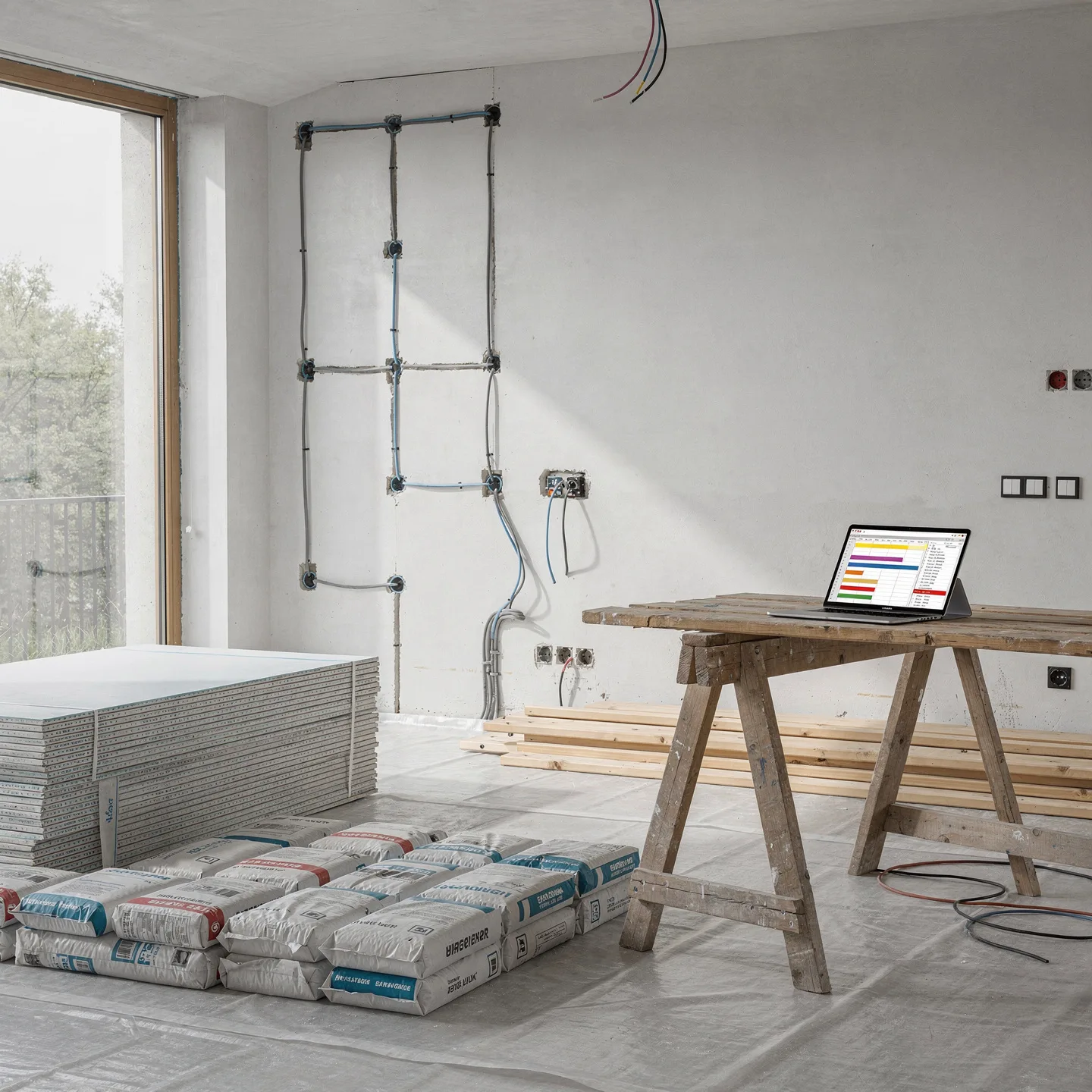 Chantier rénovation organisé coordination travaux professionnelle Suisse romande