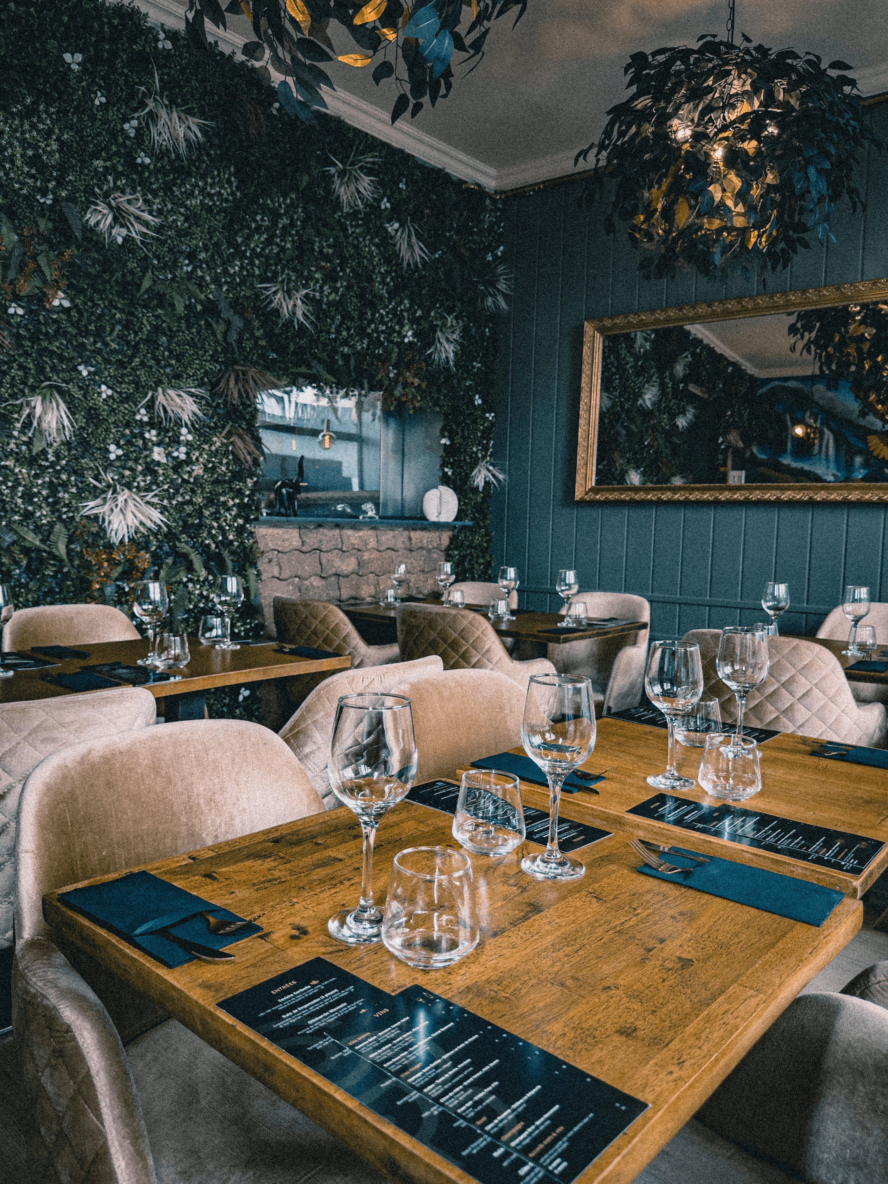 Dynamic picture of a cyclist riding downhill