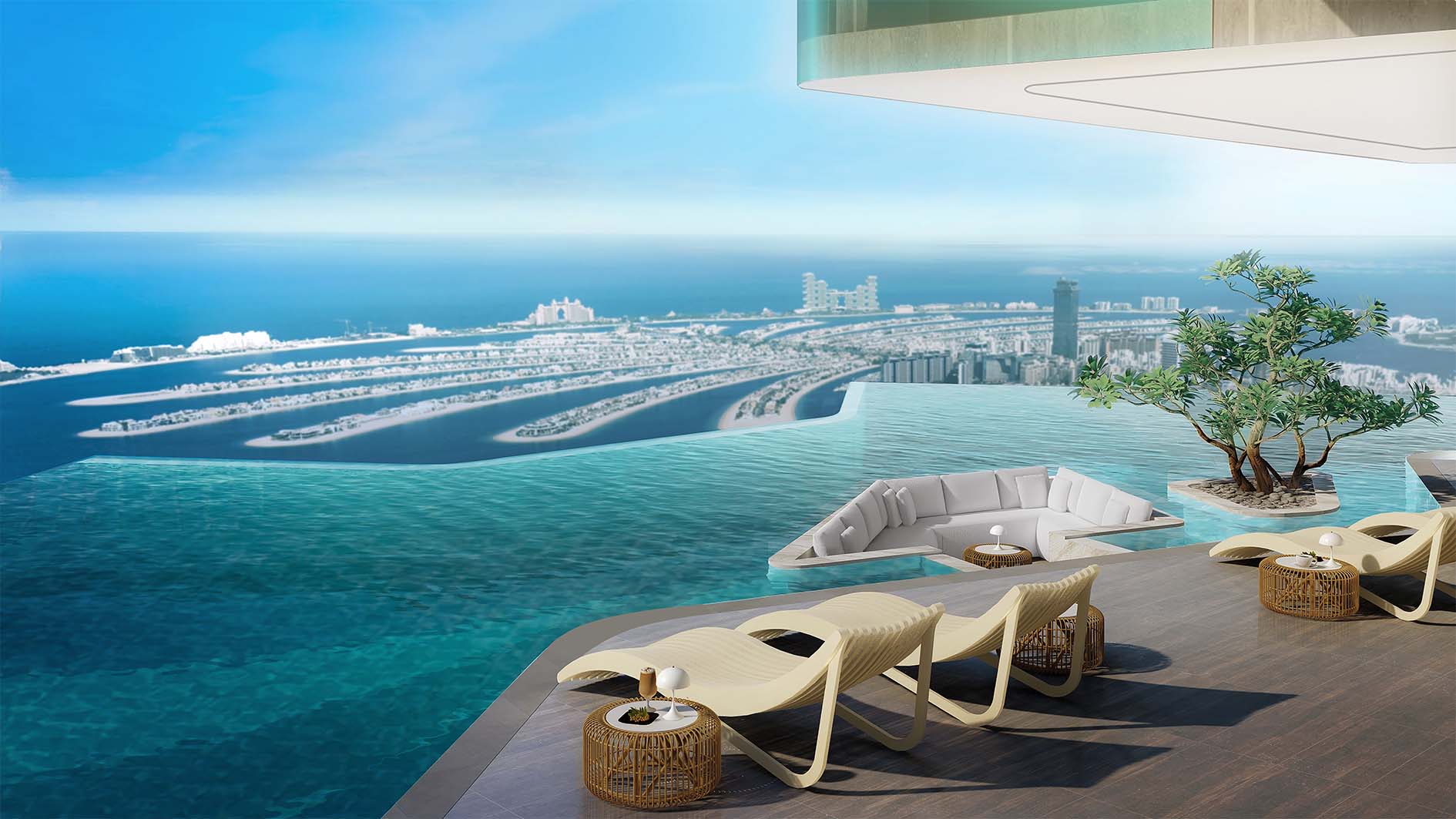 Habtoor Grand Residences Building Pool