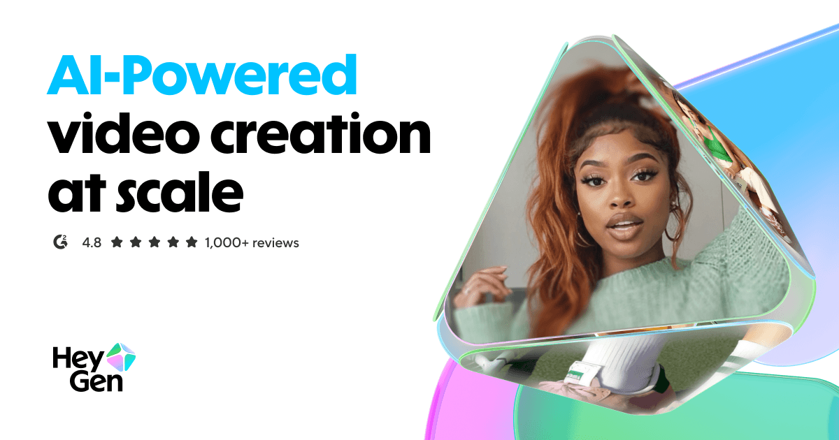 HeyGen AI video ad creator platform interface