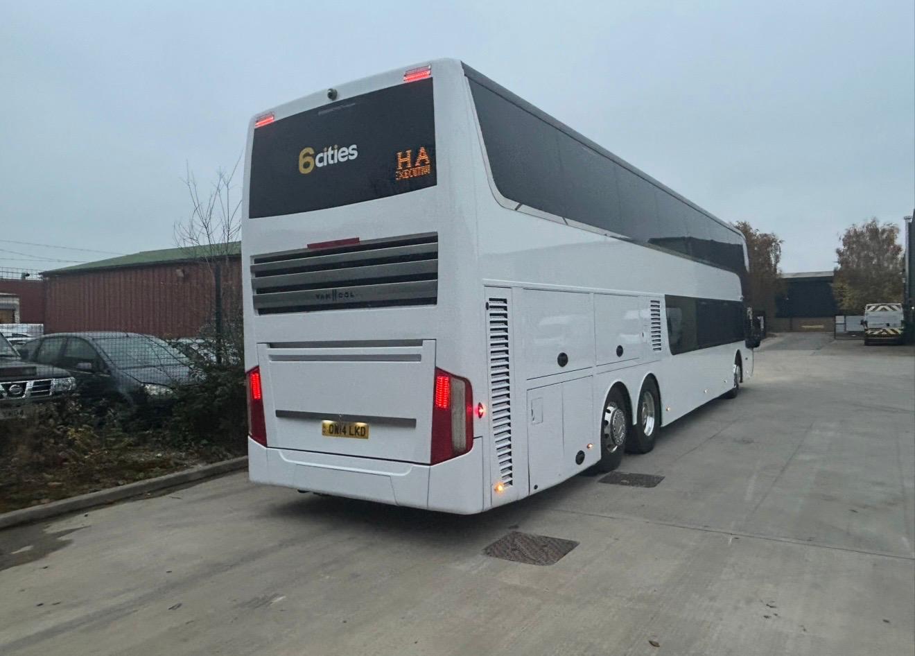 Luxury minibus and coach for premium chauffeur transport services.