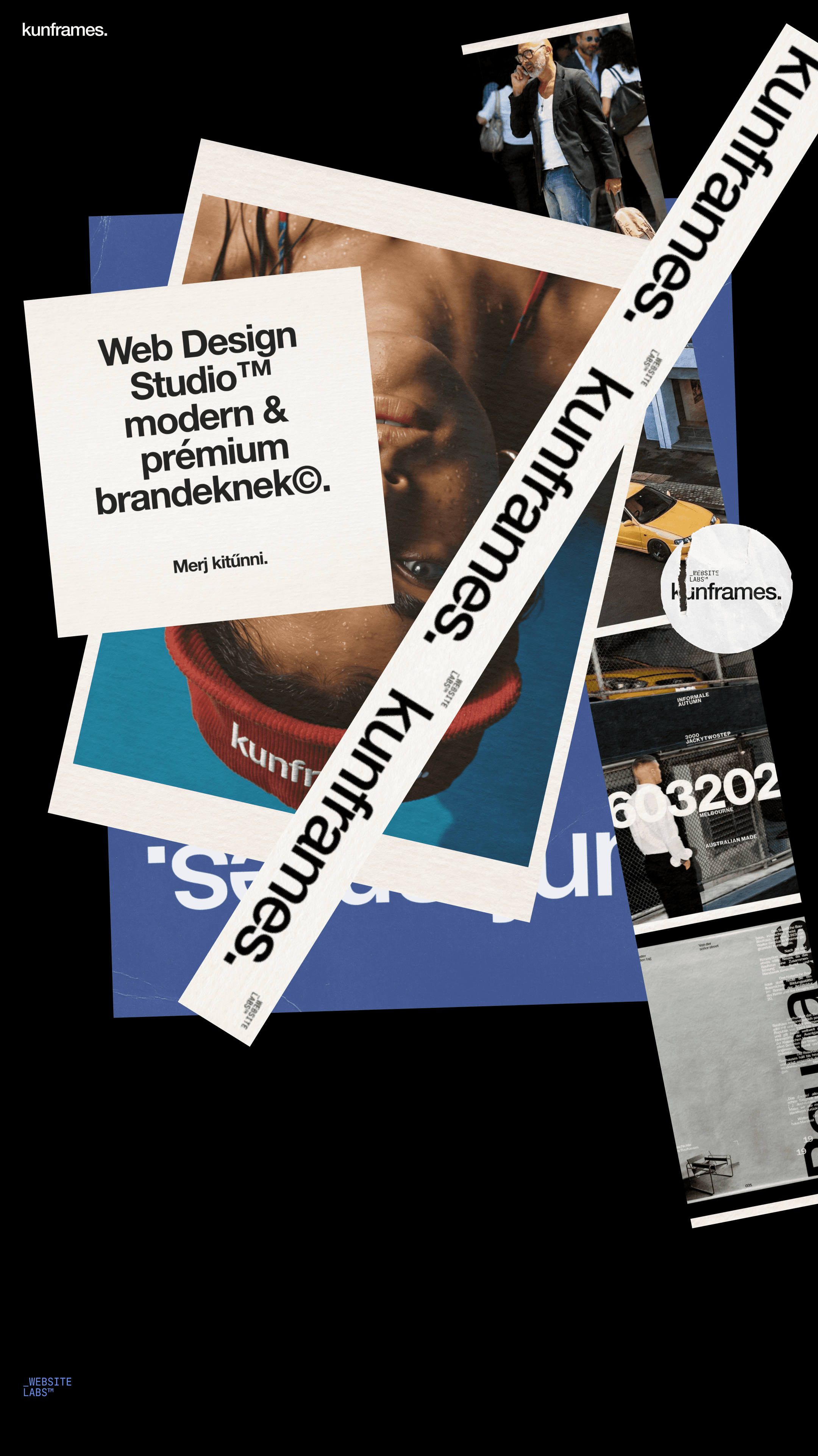 Vizuális identitás - moodboard