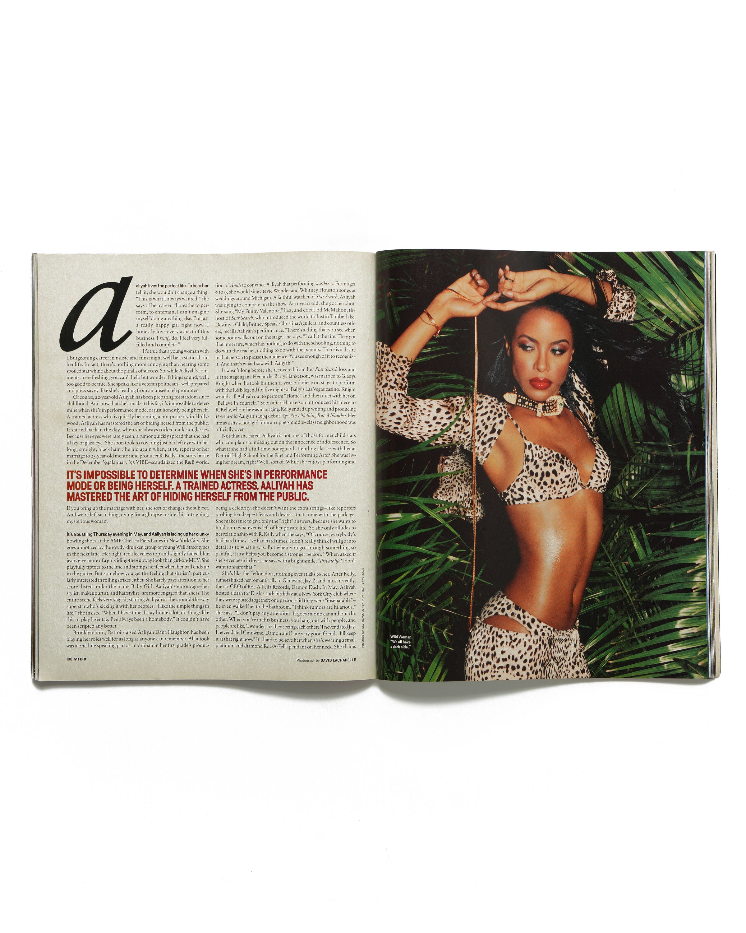 VIBE - August 2001 - Insert