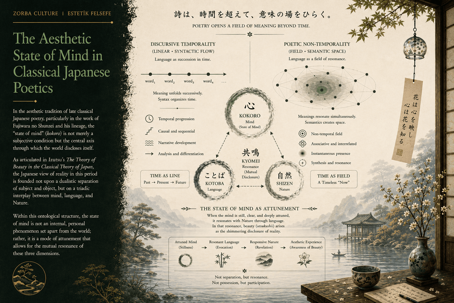 The Aesthetic State of Mind in Classical Japanese Poetics