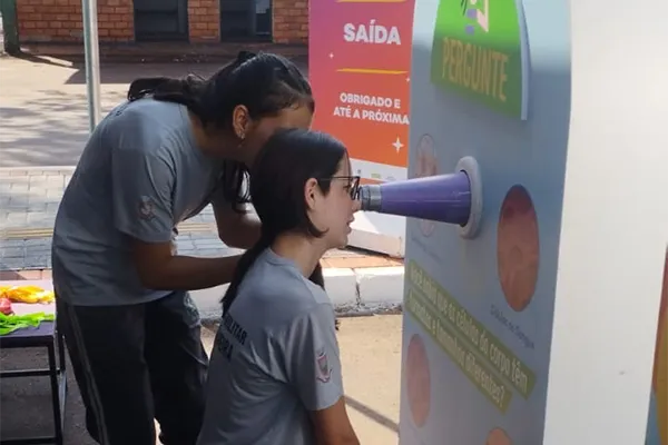 Estação 'Mude o Mundo LAB'.