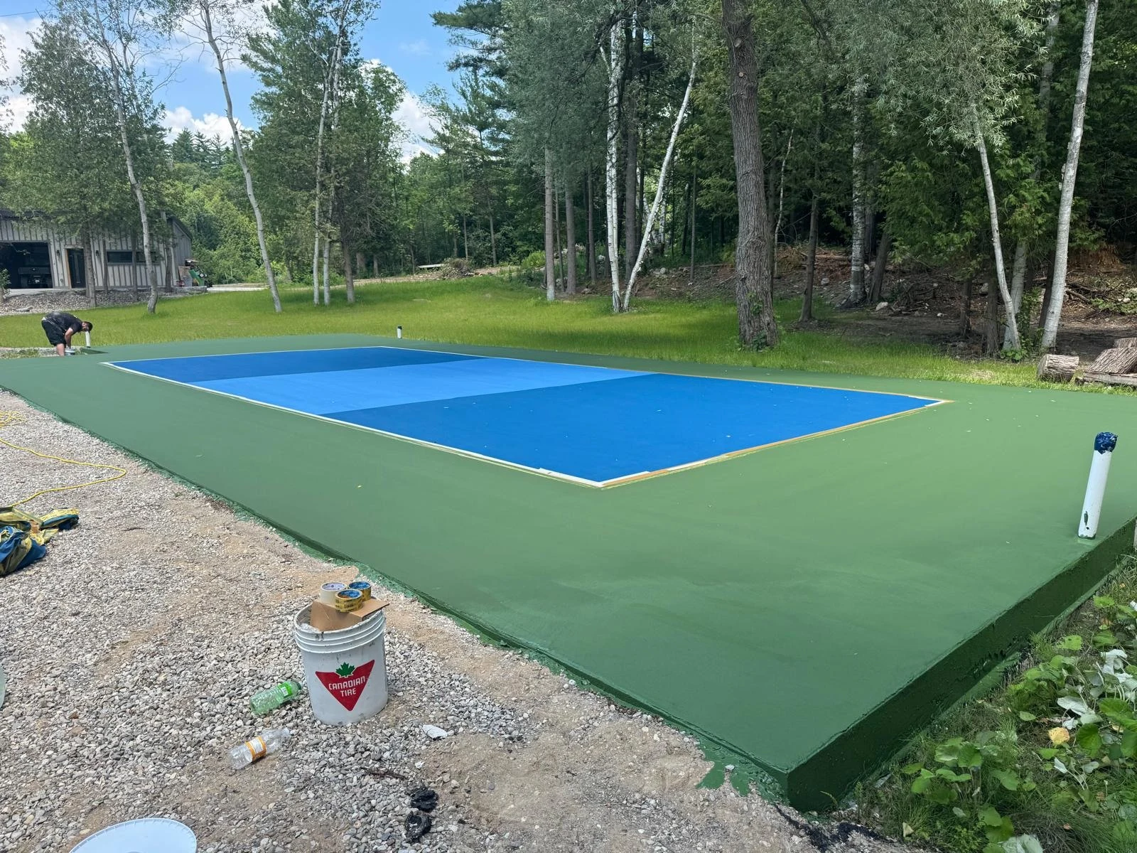 BFS tennis & sport court resurfacing project