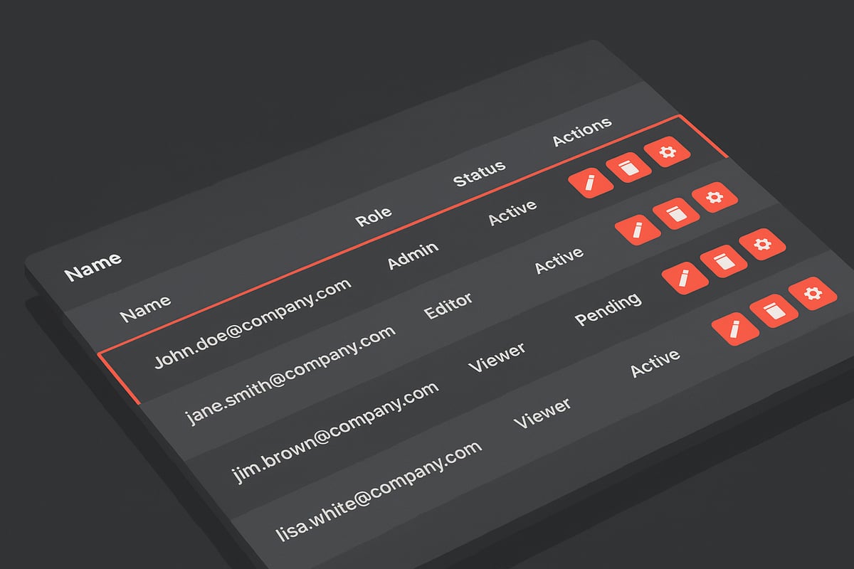 Essential Principles of Table UI/UX Design